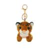 Animal Plush KeyChains Cute Red Panda Little Tiger Key Chain Men And Women Car Hug Pendant Accessories Key Ring Children Gift