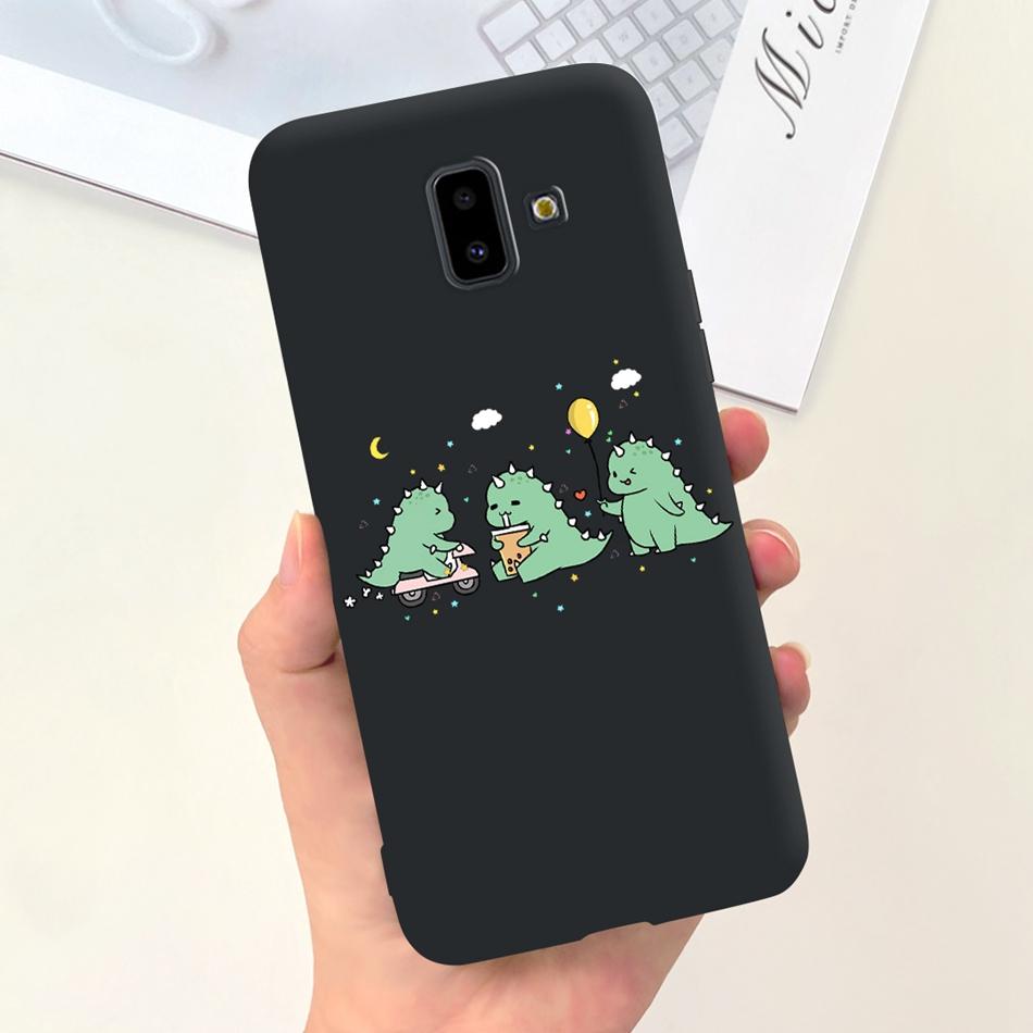 Чехол для Samsung Galaxy J6 Plus 2018 Samsung J6 (2018) J6+ J 6 J6Plus J610F J600G Милый Конфетный Цвет Мягкий Силиконовый Задний Чехол для Телефона