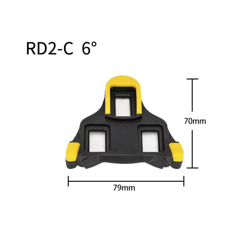 SPD-Compatible 6-Degree Float Cleat Road Bike Cycling Shoes Pedal System Accessory