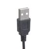 Высокопроизводительный вытяжной вентилятор 12 см, питание от USB 5 В, двигатель 1500 об/мин, три настройки скорости для ванной комнаты, мастерской, вентиляции