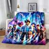 2025 New Style R-Robloxs Cartoon Game Soft Blankets,Keep Warm Throw Blanket Comfortable Blanket for Beds Sofa Home Bedroom