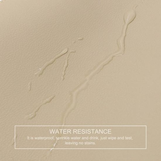 For Dodge Durango 2011- Center Console Lid Leather Armrest Pad Cover Beige