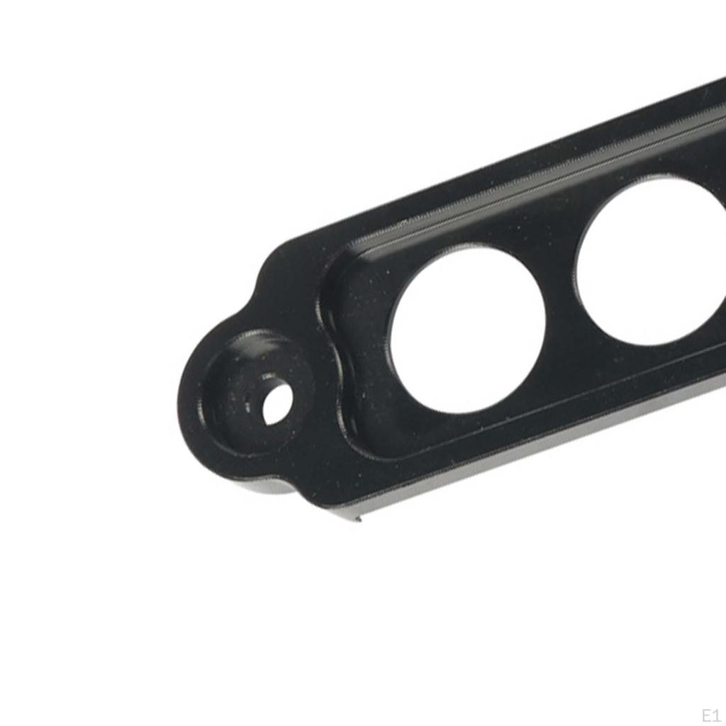 5 отверстий кронштейн для крепления автомобильного аккумулятора из алюминиевого сплава легкий многоцелевой стяжной ремень для