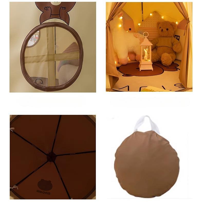 Children's Indoor Tent Treasure Game House Princess Castle Yurt House