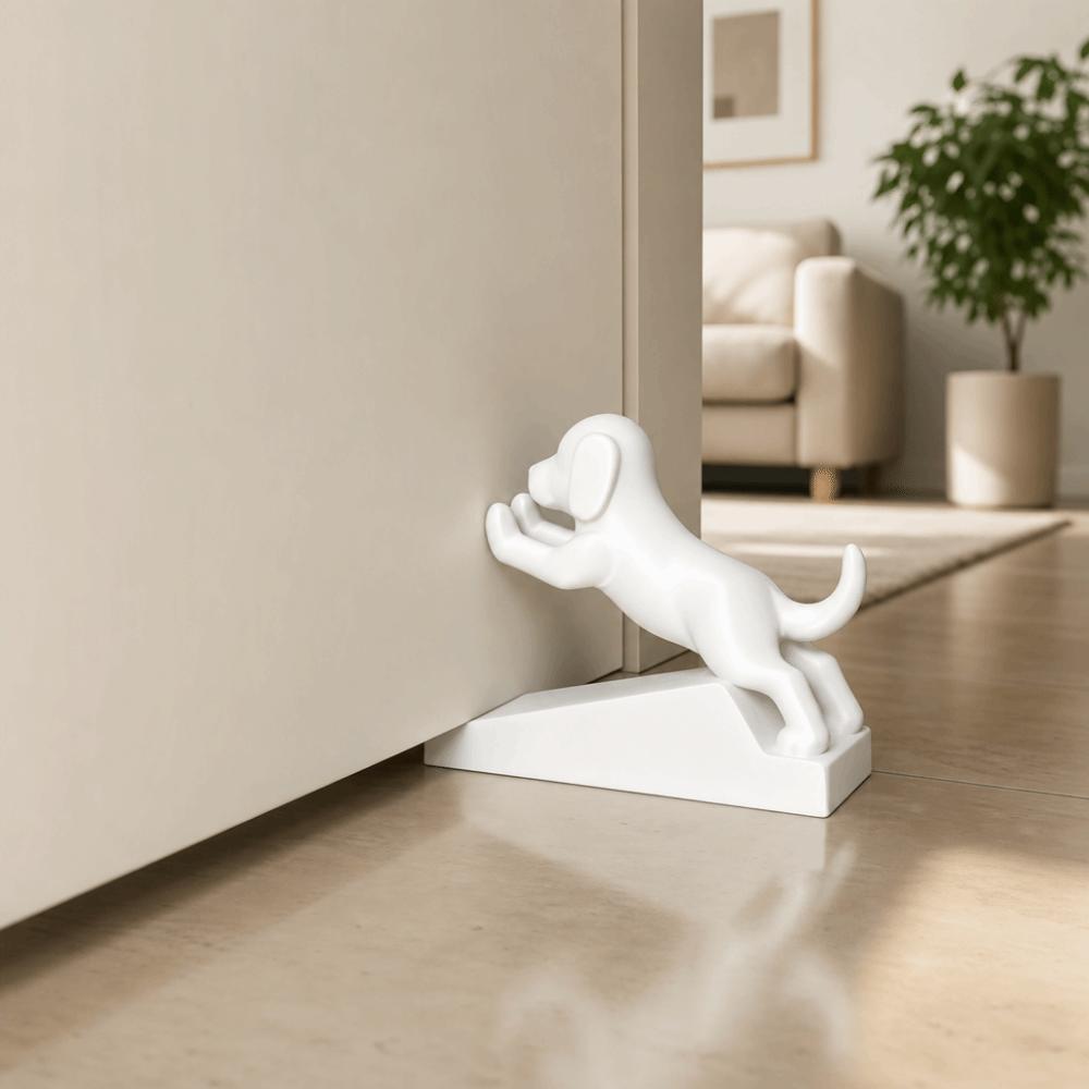 Noise-Reducing Dog-Shaped Door Wedge Non-Slip Cat Door Holder Cute Door Stop Wedge Home Decoration