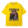 Твой папа горячий Сумерки Чарли и Карлайл Принт Футболка Мужчины Женщины Мода Классические Винтажные Футболки Мужские Повседневные Оверсайз Футболки