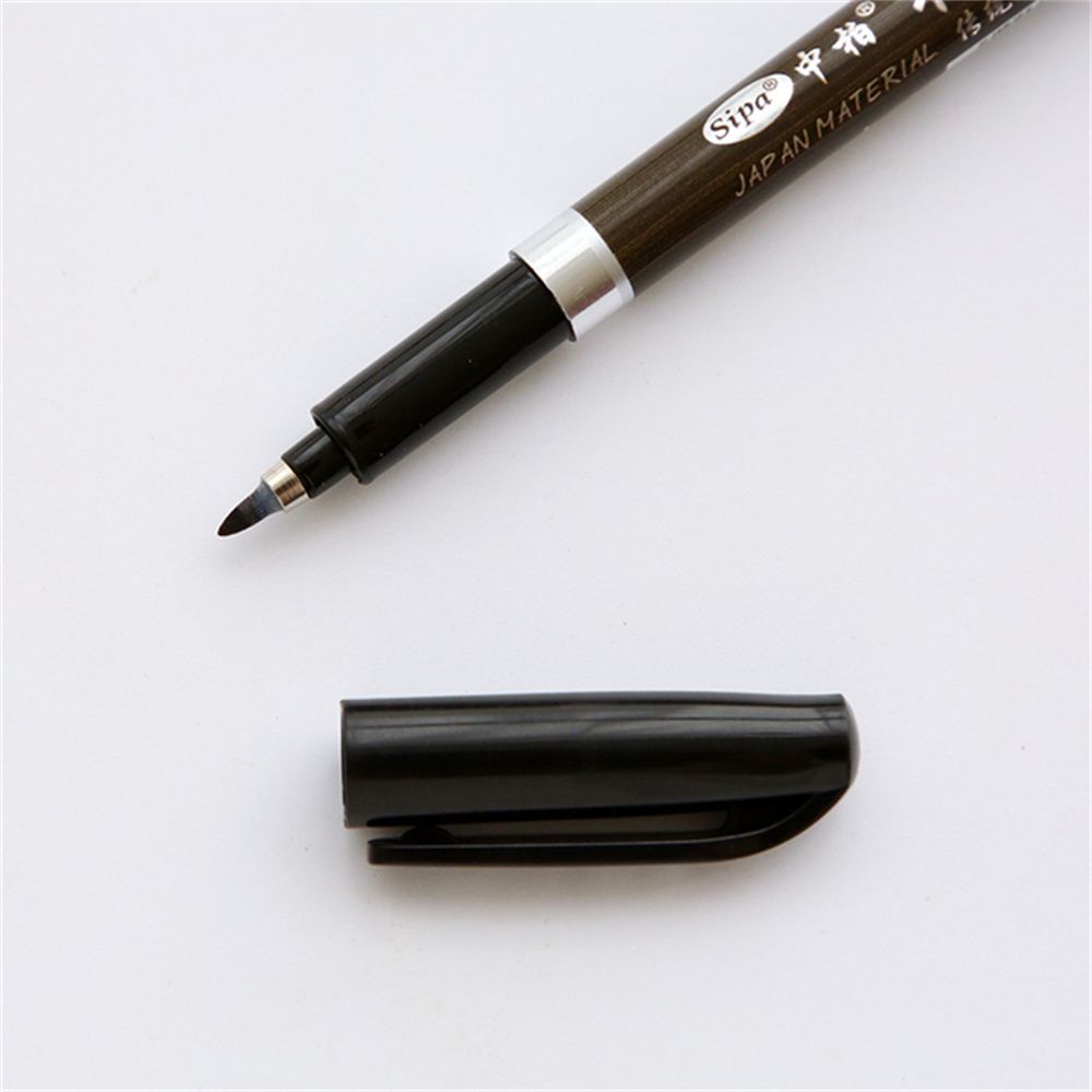 Ручка для рисования тушью для подписи, китайская каллиграфическая ручка, перо, кисть, маркеры, каллиграфическая ручка