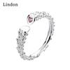 Классическое кольцо Lindon из медного сплава с цирконием, женские ювелирные изделия, свадебный подарок для вечеринки