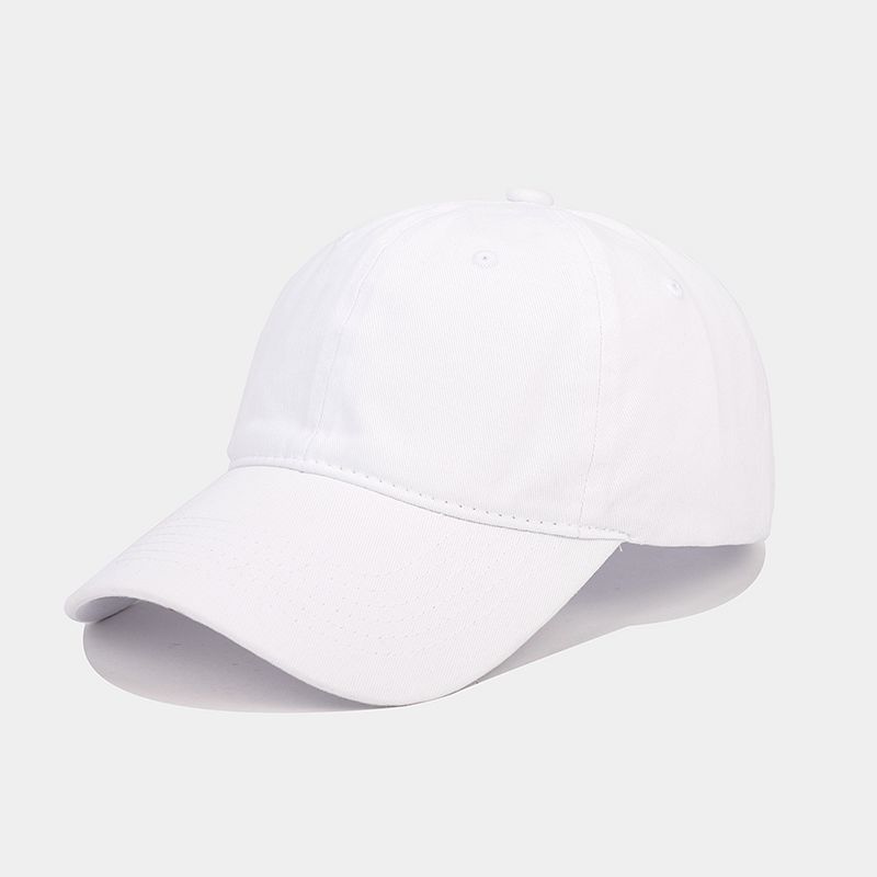 Ins Washed Retro Minimalist Baseball Cap Men's Women's Outdoor Universal Cap Duckbill Cap Trendy Minimalist Hat