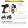 16889A-Pro 1:16 RC Car 4WD Big Foot RC Car 45 Km/h High Speed 2840 Brushless Motor Vehicle All