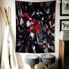 Kakegurui Wall Tapestry Aesthetic Wall Hanging Printed Fabric Blanket Decorative Tapestries for Bedroom Living Room Home Decor