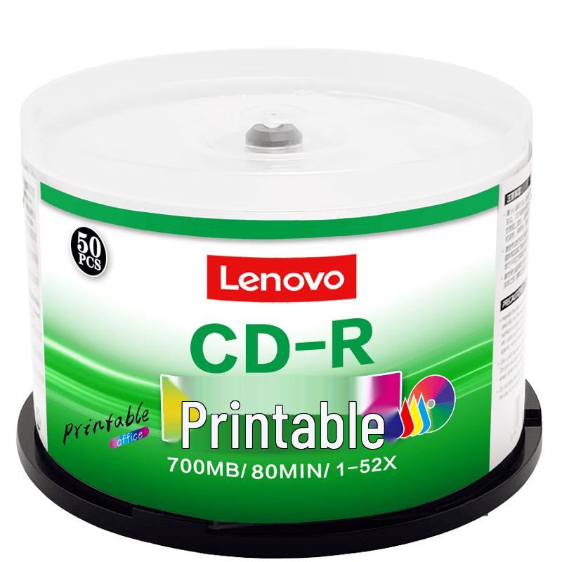 Lenovo Пустые перезаписываемые диски CD-R 52x 700 МБ