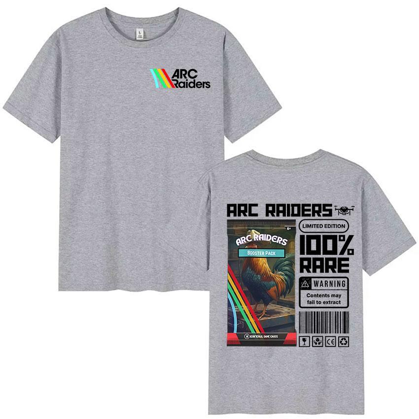 Hot Game Arc Raiders Graphic T Shirt Men Womens Vintage High Quality Fashion Tshirts Casual 100 Cotton Short Sleeve Tshirt