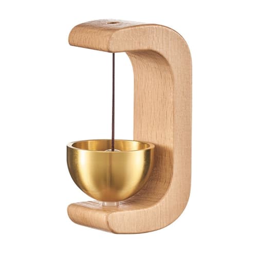 Mini Orin (Buddhist Bell), a Stylish and Portable Brass Bell Perfect for Pet Memorials, Modern Buddhist Altars, and Other Buddhist Accessories. Featur