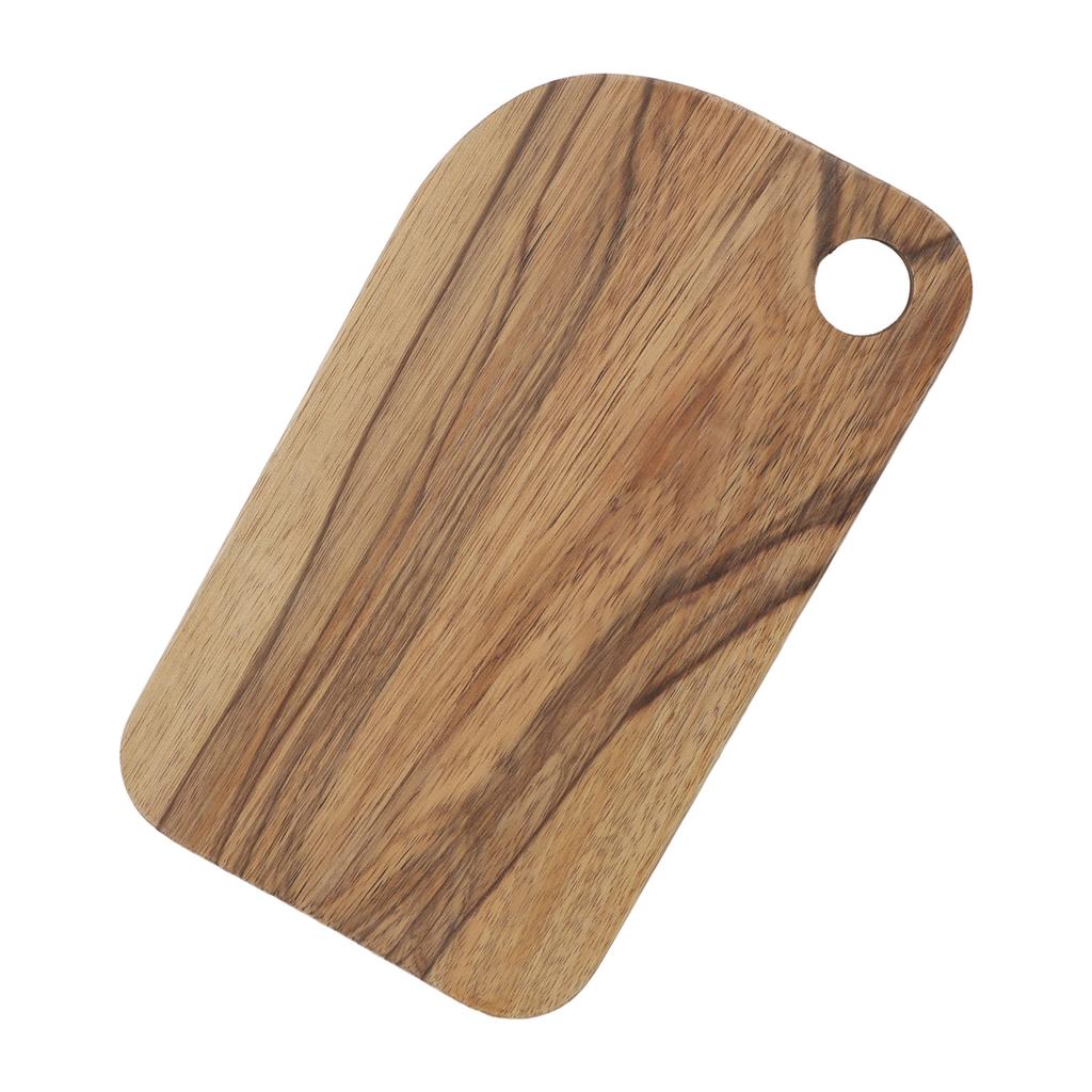 Деревянная разделочная доска с отверстием для подвешивания 11,4 X 6,7 X 0,8 дюйма Деревянная разделочная доска Поднос для пиццы для K