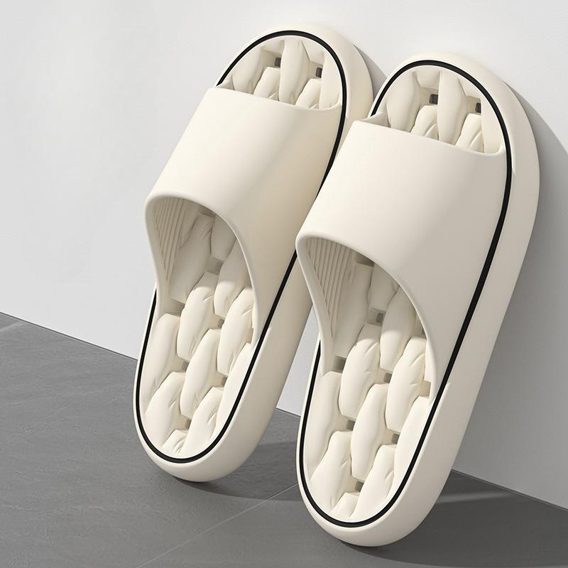 Летние домашние тапочки для ванной с мягкой подошвой, непромокаемые