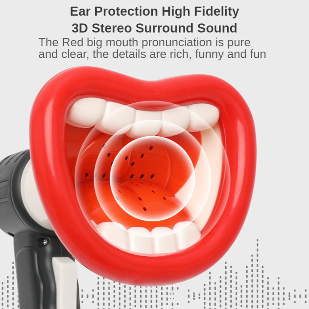 Новинка, игрушка-рог, устройство для изменения голоса, громкий динамик, громкоговоритель для Хэллоуина, изменяющий голос, усиливает звук