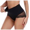 Women's Mid Waist Shaping Pants Large Lace Underwear Tight Fit Body Tight Pants