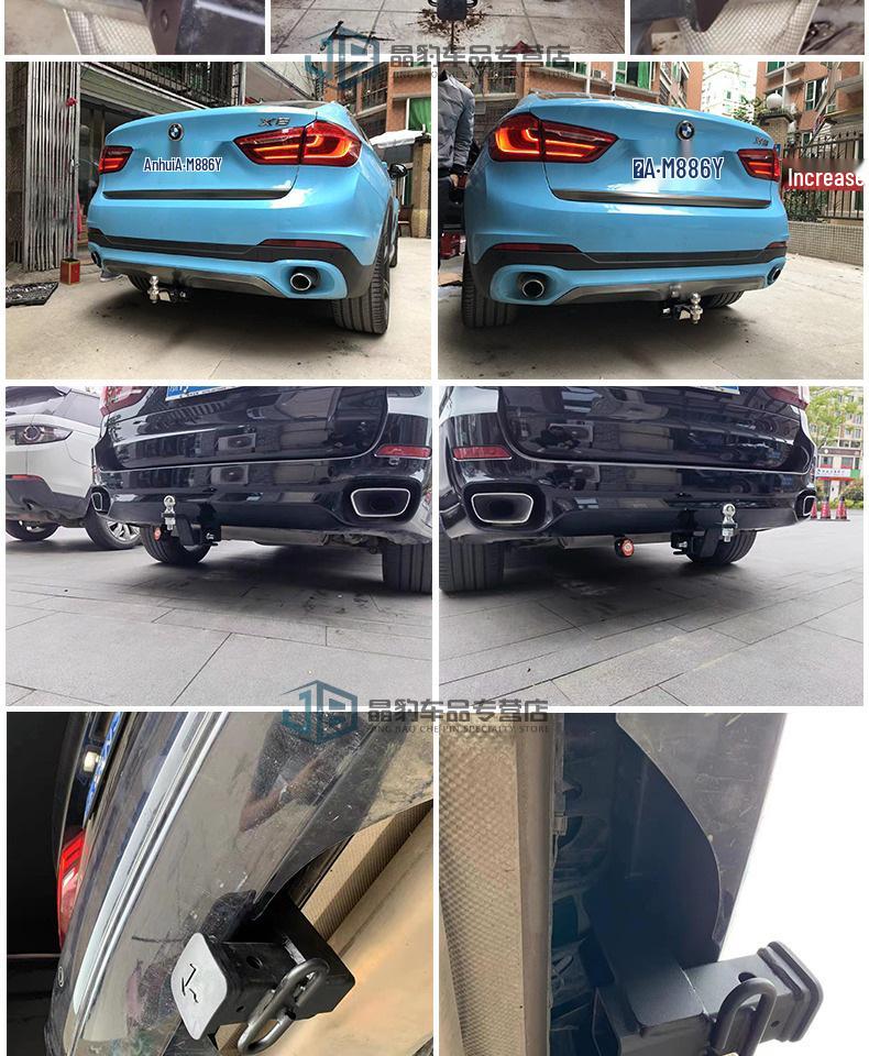 Совместимый фаркоп для BMW X-серии: Съемный крючок для моделей X5, X1, X2, X3, X4, X6 и X7.