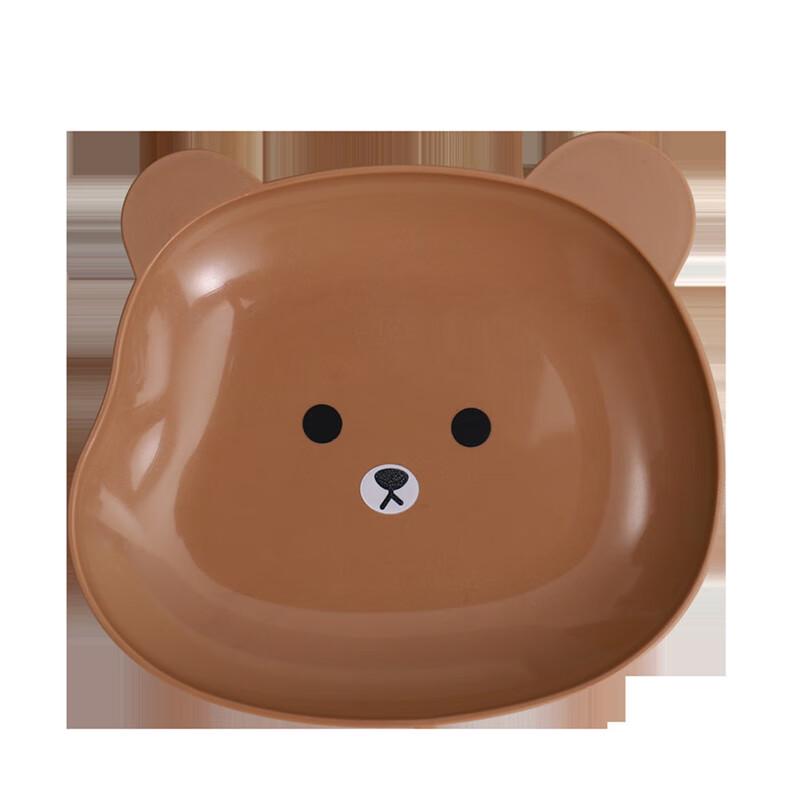 Cute Bear Bone Plate Set with Base