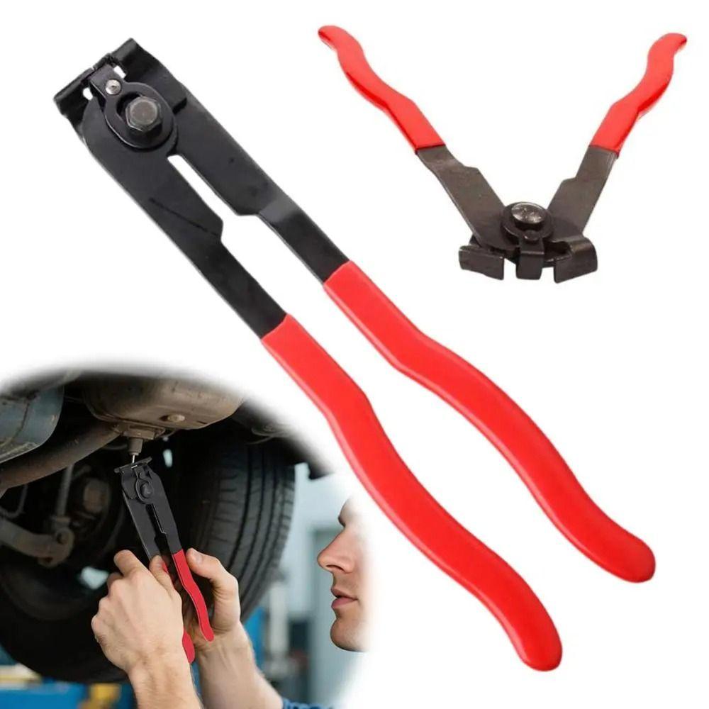 2Pcs Hand Installer CV Joint Boot Clamp Pliers with Cutter Vacuum Hose Clamping Plier  Car Repairs