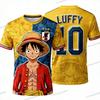 Япония One Piece Футболка с Луффи Футбольная майка Мужская футболка Детская Футбольная специальная майка Комплект Взрослая Женская Толстовка