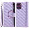For Motorola Moto G86 5G Case Zipper Pocket Glitter Leather Phone Cover with Wrist Strap