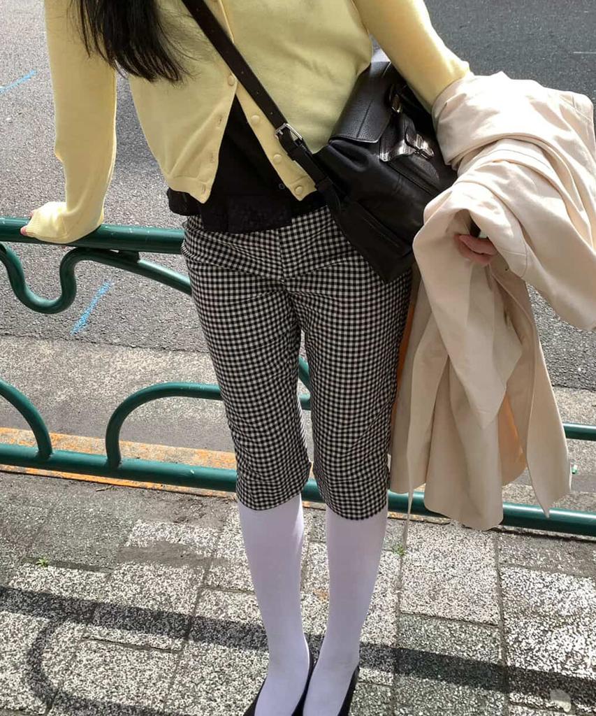 TTUDEMENT Cigarette Mid Pants_Check