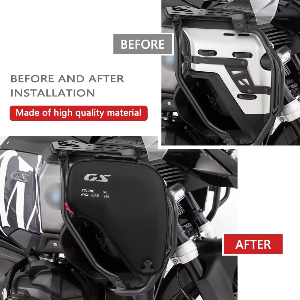 ДЛЯ R1300GS Adventure Adventure R1300 GS ADV 2024 2025 Мотоцикл Левая и Правая Крышка Радиатора Обтекатель Водонепроницаемая Сумка для Инструментов