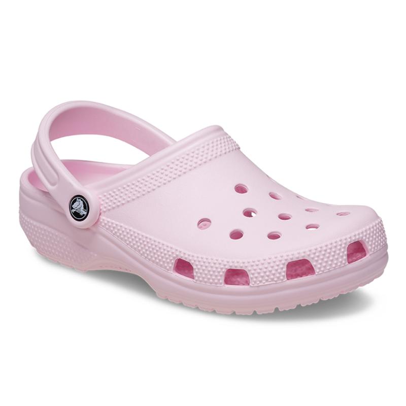 Crocs Классические клоги EVA пляжная обувь уличные шлепанцы с носком обувь с отверстиями женские цвет молочной пудры