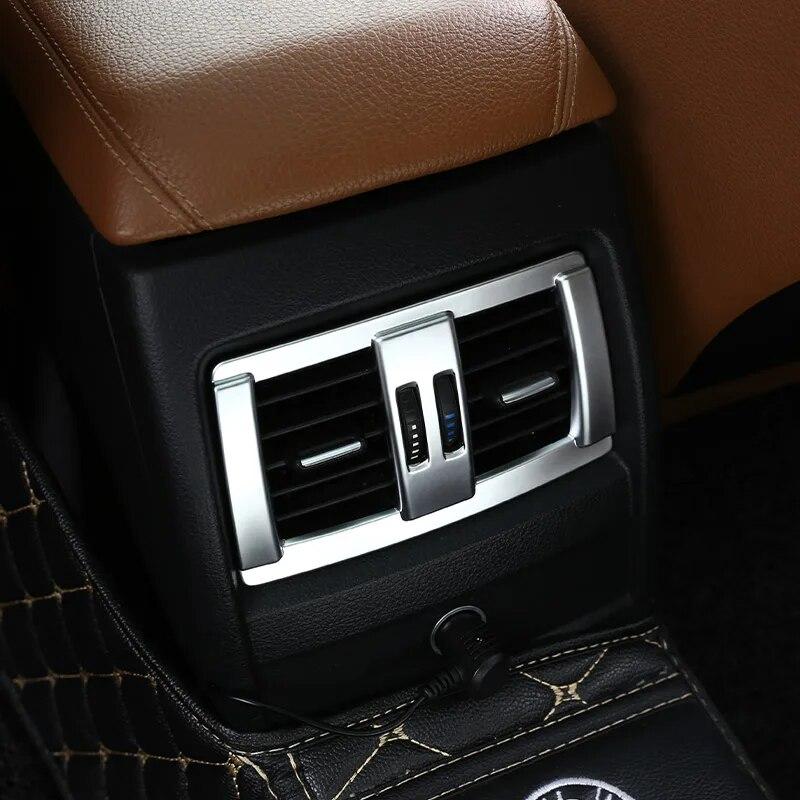 Для BMW 3 4 серии 3GT F30 F31 F32 F34 F36 ABS автомобильный подлокотник задний кондиционер на выходе рама крышка отделка автомобильные аксессуары