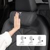 High-end Leather Car Seat Headrest Memory Foam Comfort Neck Pillow For Tesla Model 3 Y S X Cybertruck Juguete Coil Auto Interior