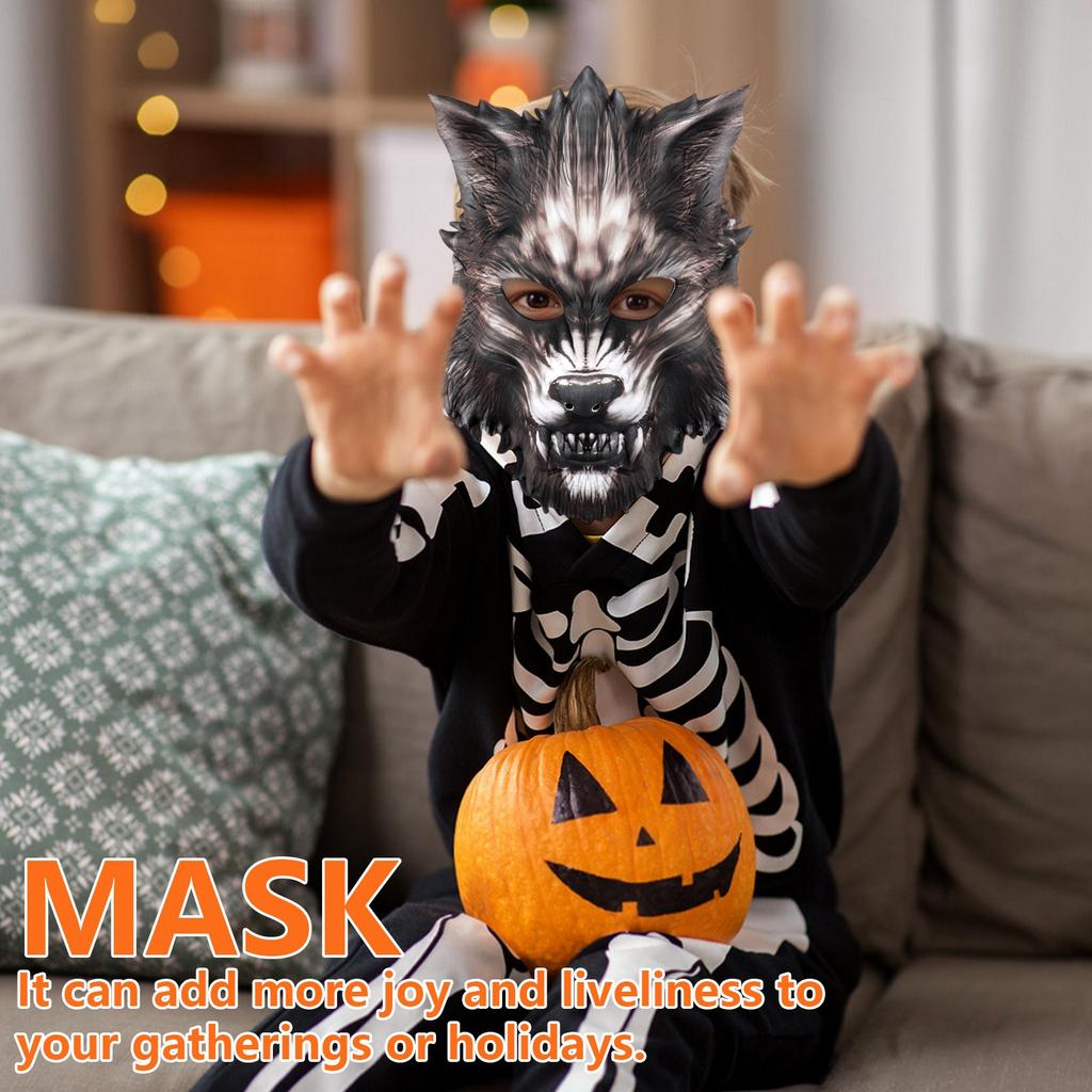 Carnival Party Masquerade EVA Half Face Animal Mask