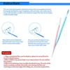 PP Superfine Clean Teeth Toothpick Brush Double-head Interdental Brush Oral Care Dental Floss Pick