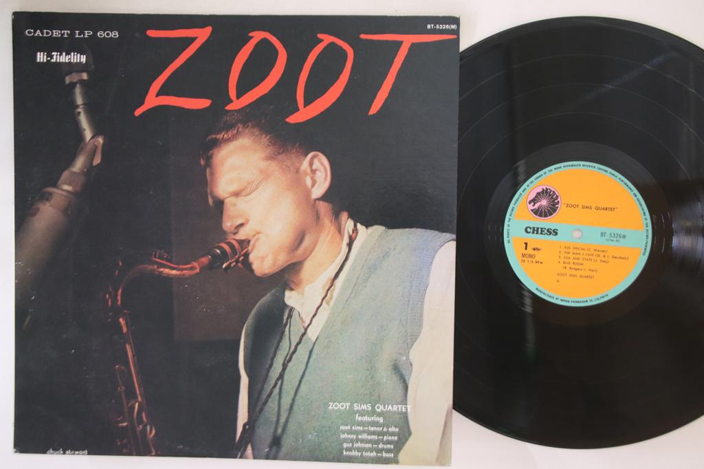 LP Record ZOOT SIMS Zoot BT5326 CHESS 1979 Japan Jazz Used