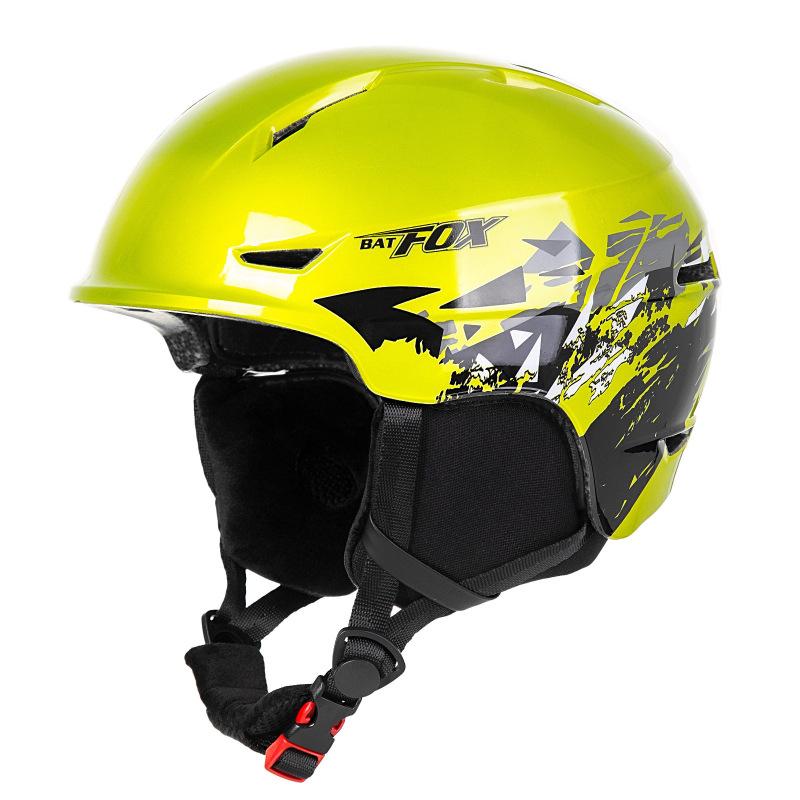 Альпийский шлем для сноуборда на платформе, защита от столкновений для мужчин и женщин, теплый лыжный шлем для взрослых и велосипедистов на открытом воздухе