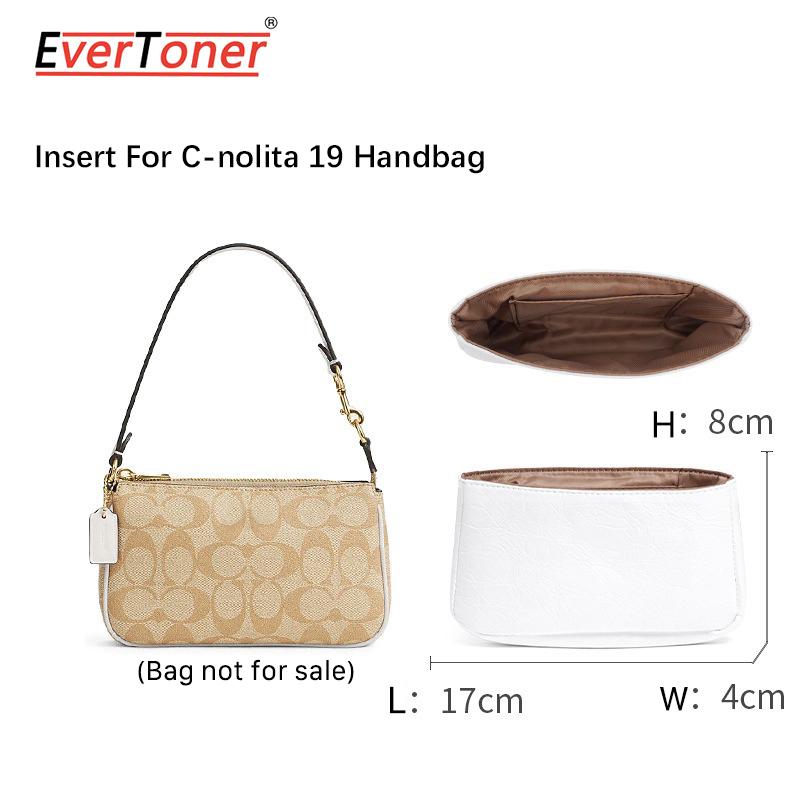 Легкий органайзер для сумки EverToner, совместимый с C- Nolita 19, водостойкая поверхность из бумаги Dupont и шелковистая атласная подкладка