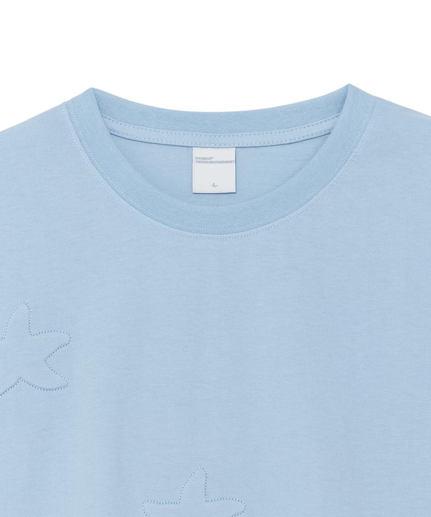 THE COLDEST MOMENT Tcm Bubble Star T (Sky Blue)