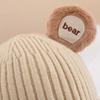 Bear Ear Baby Bear Hat Cotton Toddler Winter Hat New Infant Earflap Beanie  Cold Weather