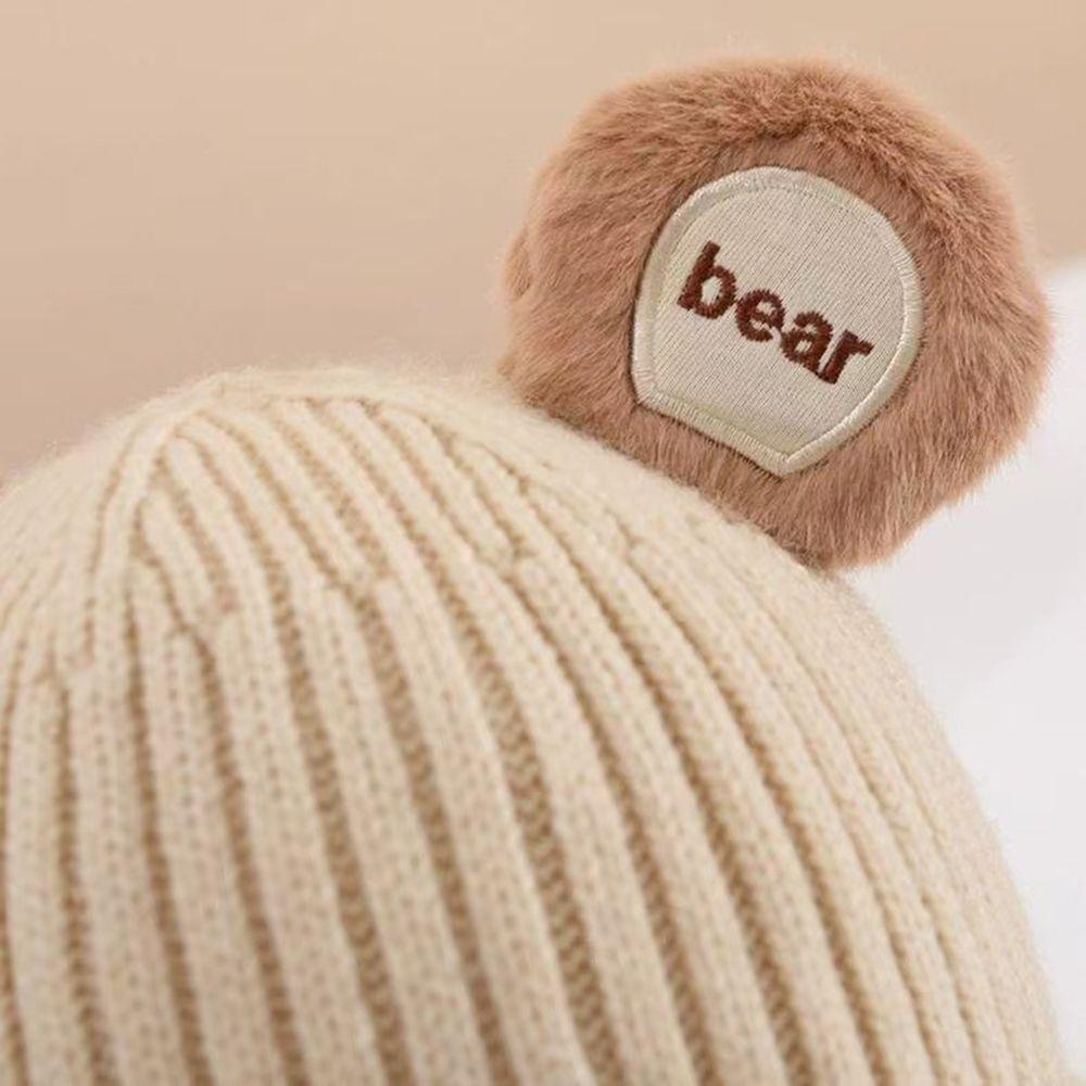 Bear Ear Baby Bear Hat Cotton Toddler Winter Hat New Infant Earflap Beanie Cold Weather