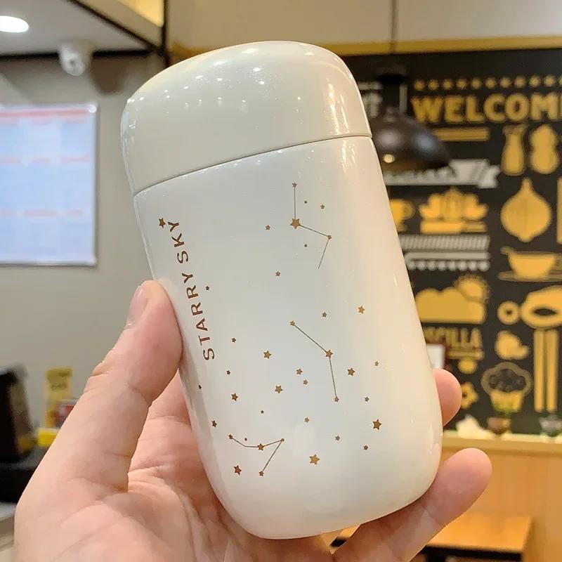 Термос Starry Sky Mini, маленькая емкость, герметичная кофейная кружка, термос из нержавеющей стали 304, 200 мл, термос