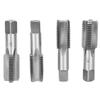 4Pcs M27 Hand Tap Alloy Tool Steel Straight Flute Metric Screw Thread Tapping for Drilling