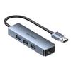 Shanze 4-в-1 USB/Type-C Ethernet-хаб и USB-разветвитель