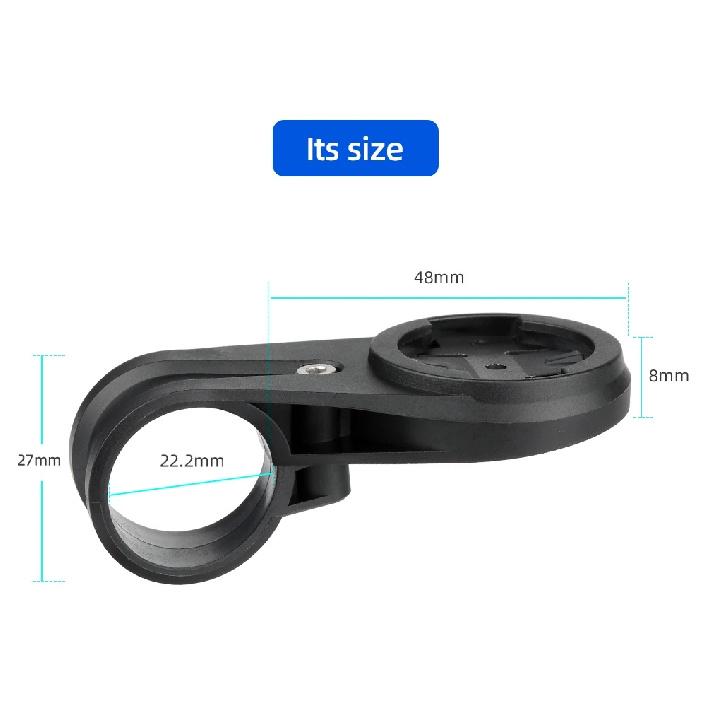 Deemount Bicycle Computer Stand TT Handlebar Speedometer Bracket for Garmin XOSS Support Road Bike Rest Bar 22.2mm Cycling Part