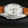ОТРЕМОНТИРОВАННЫЕ МУЖСКИЕ ЯПОНСКИЕ АВТОМАТИЧЕСКИЕ ВИНТАЖНЫЕ ЧАСЫ SEIKO БЕЛЫЙ ЦИФЕРБЛАТ a445603-1