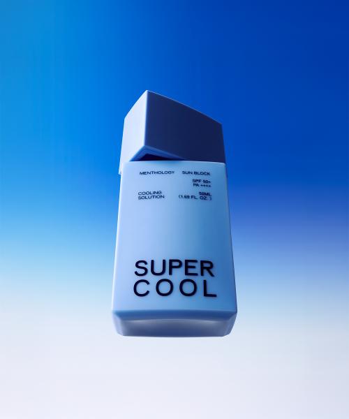 [Menthology] Super Cool Sunscreen SPF50+ PA++++ (2-Pack, 50ml each + 3 Sachets)