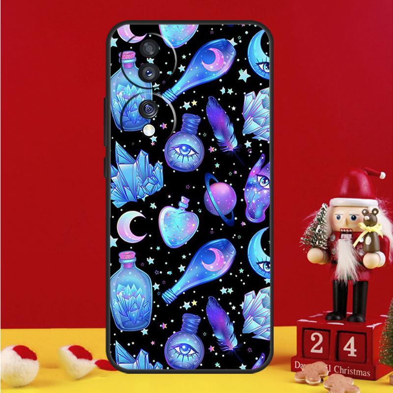 Оккультная Колдовская Луна Готическая Колдовская Чехол Для Honor Magic 7 6 5 Pro V5 Honor X9c X9b X9a X8a X8b X7a 50 70 90 200 400 Lite Чехол