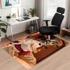 Halloween horror Printed Carpet, for Office Chair Living Room Bedroom Kitchen Room Decor Gifts.