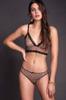 Комплект белья: бюстгальтер с мягкой чашкой и трусики бразилиана (57290)