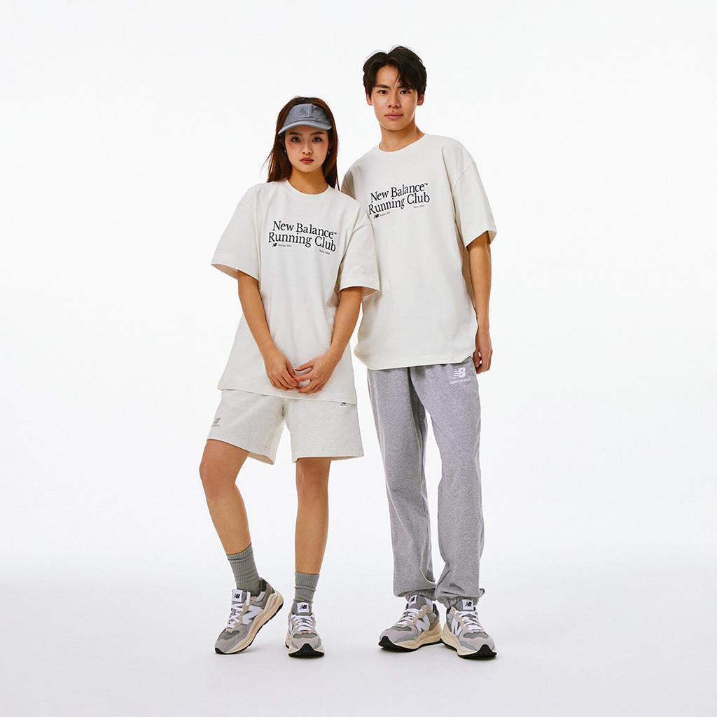 New Balance Футболка унисекс из коллекции Sports Life Белая NEE11251-IV